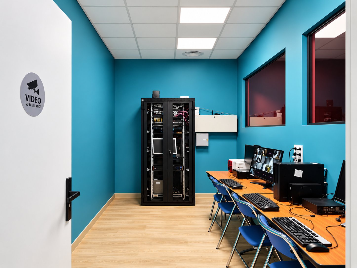 Salle video du centre de formation